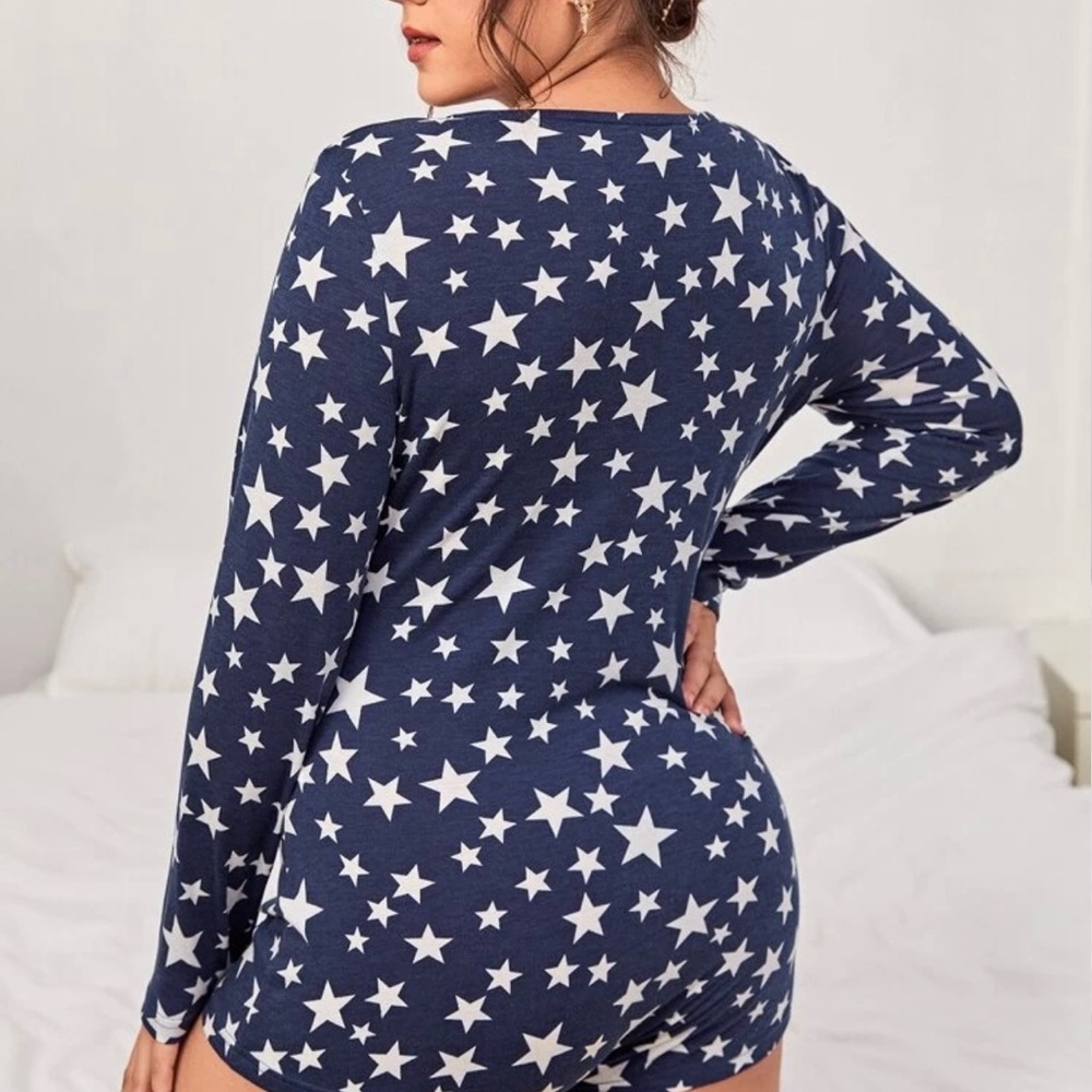 SLEEP π΄ ROMPER NWOT - Picture 2 of 6